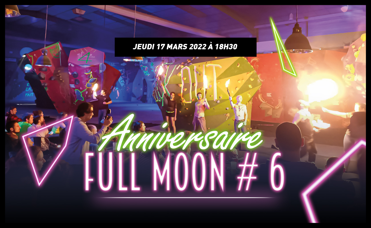 SOIREE FULL MOON : FETONS LES 6 ANS DE BLOCK'OUT BORDEAUX ENSEMBLE !